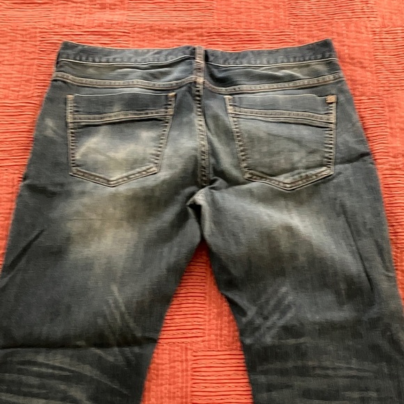 Brody Mens size W34L28.5 blue faded Jeans - Picture 12 of 15